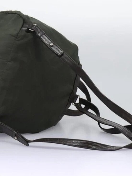 PRADA Backpack Nylon Khaki Auth bs23722 main image 5